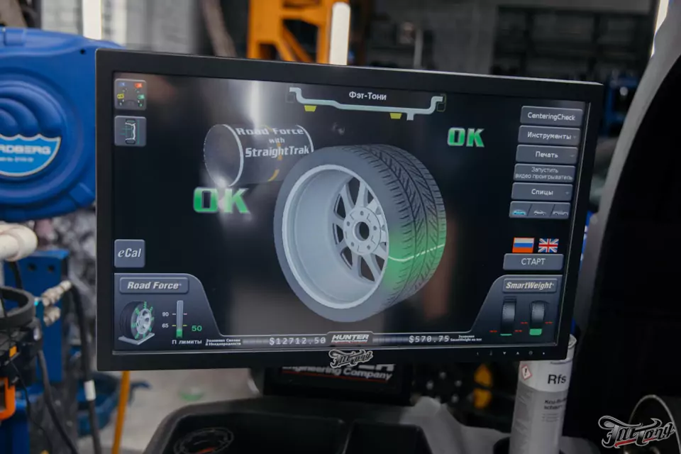 BMW M3 Competition: шиномонтаж с адаптацией и мойка подвески после зимы — как это делаем в Fat Tony